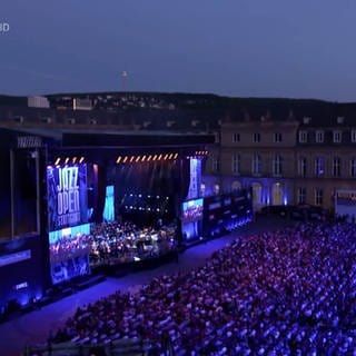 Die "jazz open" 2022 am Schlossplatz