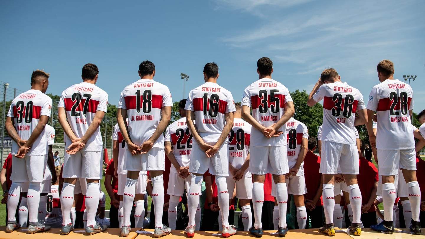 Fototermin des VfB Stuttgart für die Saison 2019/20