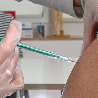Corona-Impfung in einer Hausarztpraxis