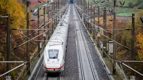 Wegen eines defekten ICE im Westerwald gibt es Probleme auf der Strecke zwischen Köln und dem Rhein-Main-Gebiet. 