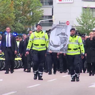 Trauerfeier für Polizisten Thomas Hohn