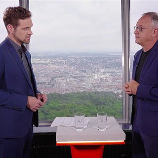 Georg Bruder im Sommerinterview mit SPD-Politiker Andreas Stoch