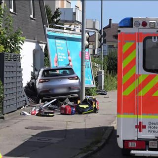 Krankenwagen am Unfallort