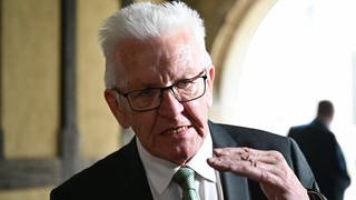 Winfried Kretschmann (Grüne), Ministerpräsident von Baden-Württemberg,