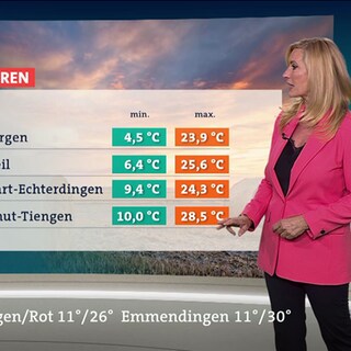 Wettermoderatorin Claudia Kleinert