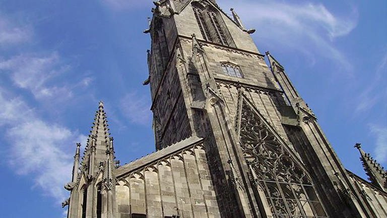 Die Marienkirche in Reutlingen - sie hat am Tag des offenen Denkmals für Besichtigungen geöffnet.