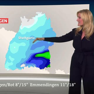 Wetterreporterin Claudia Kleinert