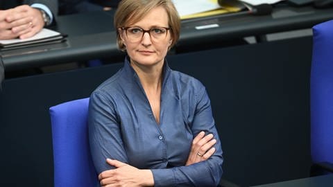 Franziska Brantner (Bündnis 90Die Grünen), Parlamentarische Staatssekretärin im Bundesministerium, im Bundestag.