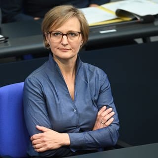 Franziska Brantner (Bündnis 90Die Grünen), Parlamentarische Staatssekretärin im Bundesministerium, im Bundestag.