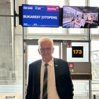 Baden-Württembergs Ministerpräsident Winfried Kretschmann (Grüne) reist nach Rumänien.