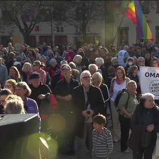 Demo "Gemeinsam gegen Rechts"