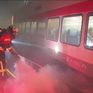 Rettungsübung Katzenbergtunnel