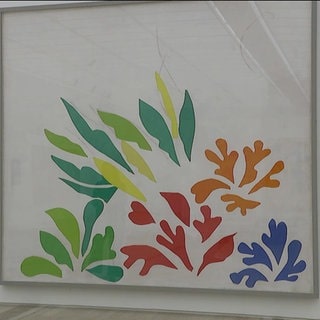 Gemälde der Matisse-Ausstellung