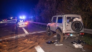 Nach einem Unfall auf der A81 wurde die Autobahn ab der Anschlussstelle Ludwigsburg-Nord in Richtung Heilbronn am Sonntagabend voll gesperrt.