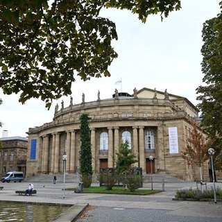 Das Opernhaus der Staatsoper Stuttgart. 