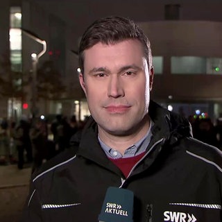 SWR-Reporter Sebastian Deliga