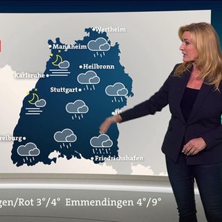 Wetterreporterin Claudia Kleinert