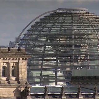 Reichstagkuppel in Berlin