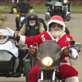 35. Toy Run: Der Weihnachtsmann kam mit dem Motorrad