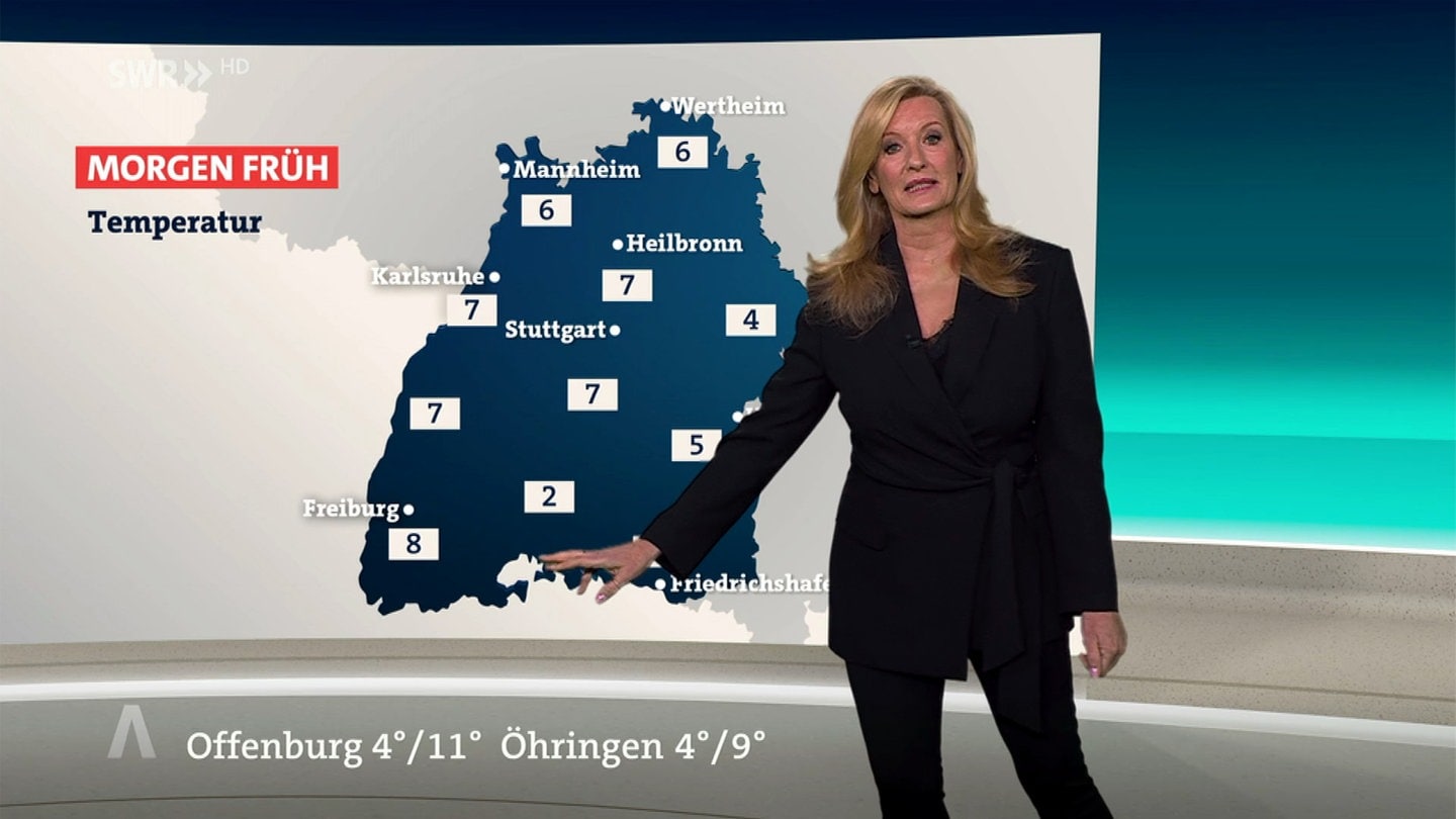 Wetterreporterin Claudia Kleinert