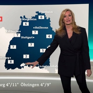 Wetterreporterin Claudia Kleinert