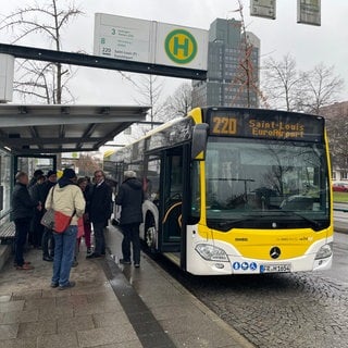 Ein neuer grenzüberschreitender Bus verbindet Lörrach direkt mit dem Euroairport in Mulhouse in Frankreich. Drei neue Regiobuslinien gibt es nun in Baden-Württemberg.