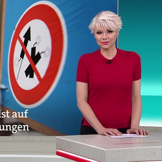 Nachrichtensprecherin Tatjana Geßler