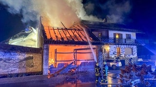 Brand in Achern-Mösbach