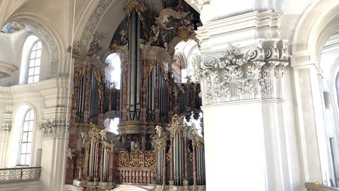Gabler-Orgel in der Basilika Weingarten