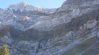 Der Säntis in der Ostschweiz.