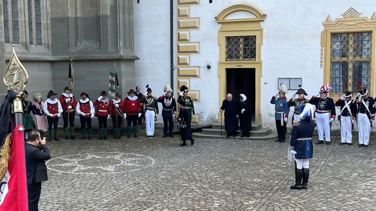 König Von Belgien Bei Trauerfeier Für Max Markgraf Von Baden - SWR Aktuell