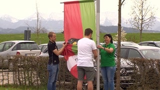 SV Eglofs hisst Flagge für Gastmannschaft