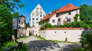 Außenansicht Schloss Achberg mit Amtshaus