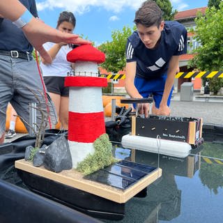 Solarbootrennen von Konstanzer Schülern