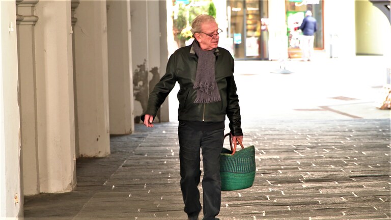 Wolfgang Frommelt im Bauermarkt Ravensburg