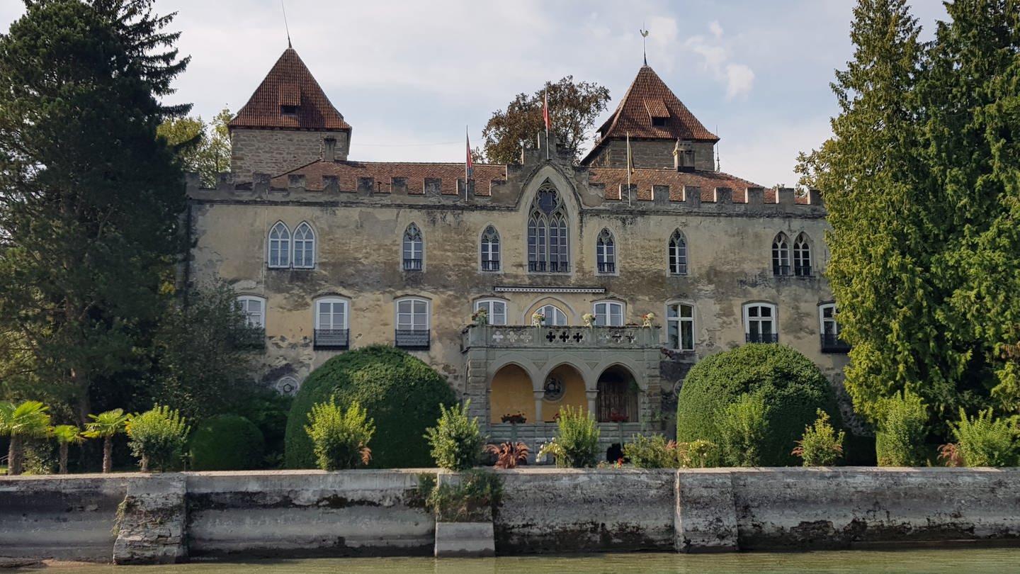 Das Schweizer Schloss Gottlieben am Seerhein