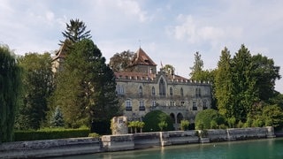 Das Schweizer Schloss Gottlieben am Seerhein