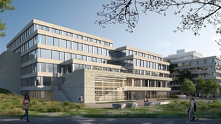 Neues Unigebäude des Campus Konstanz