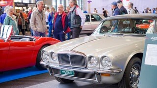 Oldtimer auf der Klassikwelt in Friedrichshafen