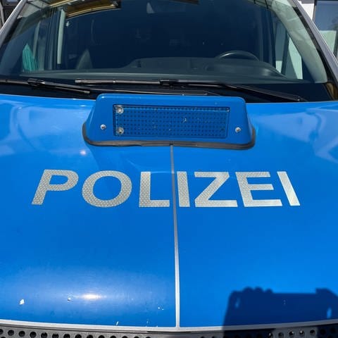 Polizeiwagen, Aufschrift Polizei