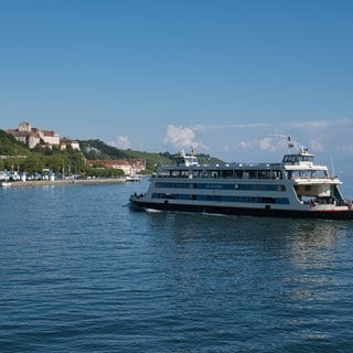 Autofähre Meersburg auf dem Bodensee