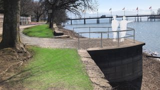 Uferbereiche der Stadt Lindau im Bodensee