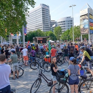 Die Messe "Eurobike" startet zum zweiten Mal in Frankfurt am Main.