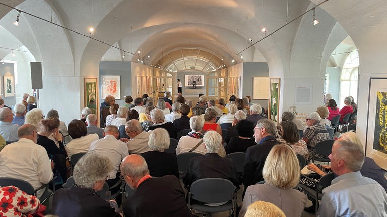 Bilder von Georg Baselitz in der großen Sommerausstellung in Ochsenhausen