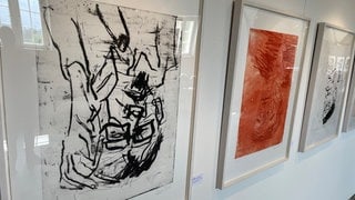 Bilder von Georg Baselitz in der großen Sommerausstellung in Ochsenhausen