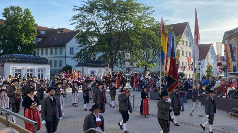 Blutritt 2023 beim Heilig-Blut-Fest in Bad Wurzach.