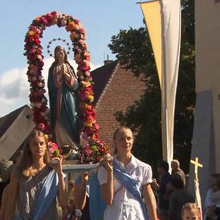 Prozession Mariä Himmelfahrt Reichenau