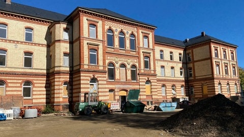 Das denkmalgeschützte Gebäude der ehemaligen Japanischen Schule 