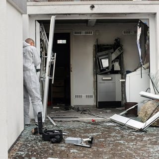 Unbekannte haben in Riedlingen Geldautomaten gesprengt