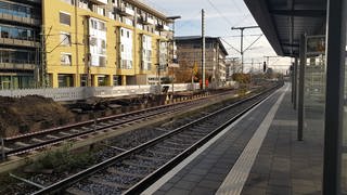 Leerer Bahnhof Friedrichshafen